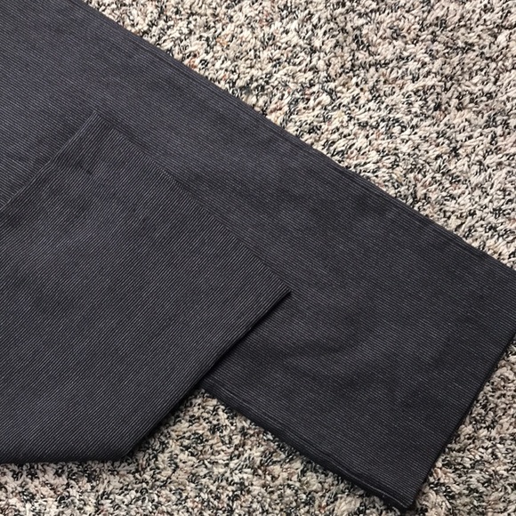 UR Rebel Brown Striped Mid Rise Straight Leg Woman’s Trousers Size 8 | EUC - Picture 3 of 8